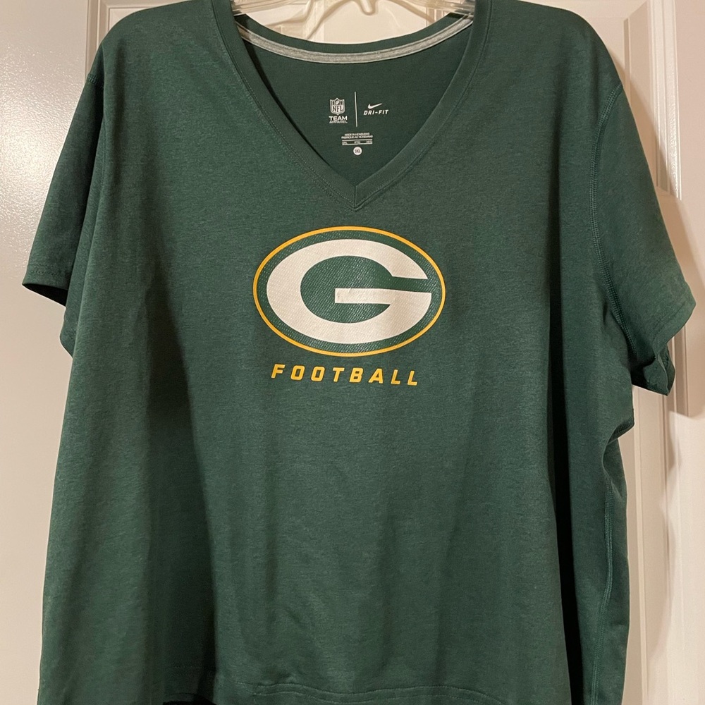 Nike NFL Dri-Fit Green Bay Packers Team Apparel Shirt